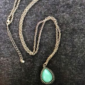Turquoise pendant necklace